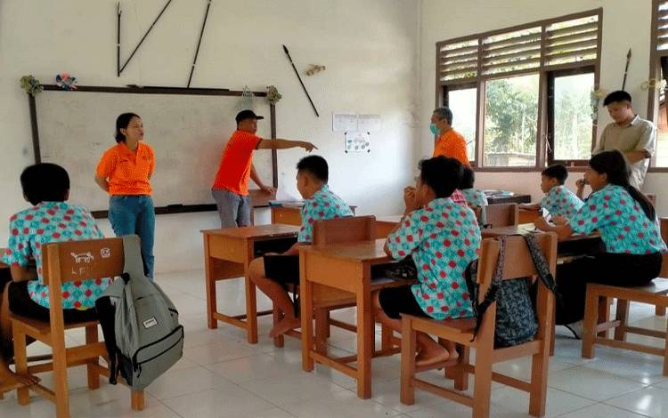 Dinkes Lamandau Ajak Siswa Jadi Jumantik