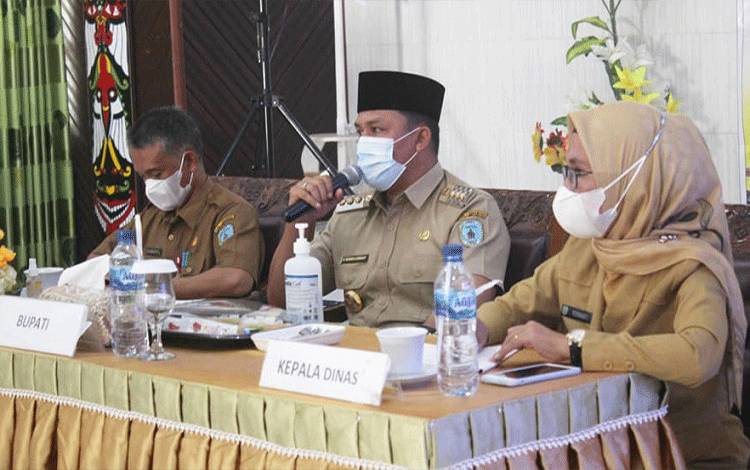 Bupati Lamandau Minta Puskesmas Tingkatkan Mutu Pelayanan