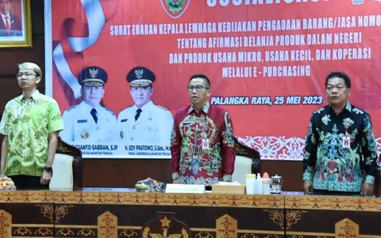 Leonard S Ampung: E-Katalog Lokal Pemprov Kalteng Berkembang Cukup Signifikan?