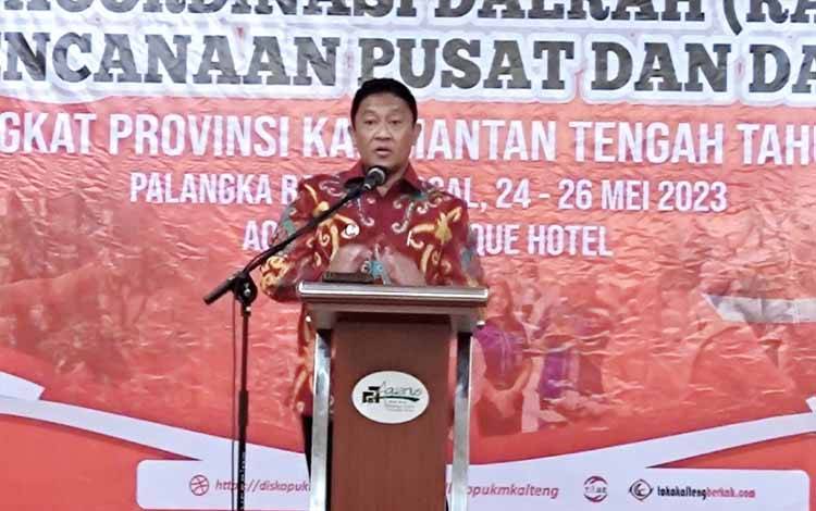Wagub Kalteng: Koperasi dan UMKM Sentral Ekonomi