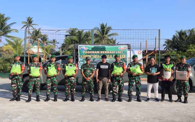 Kodim Kuala Kapuas Lanjutkan Program Berbagi 1001