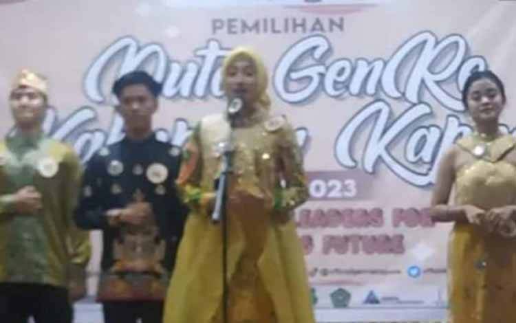 Ajang Pemilihan Duta Genre Kapuas Diharapkan Jadi Wadah Generasi Muda Berkegiatan Positif