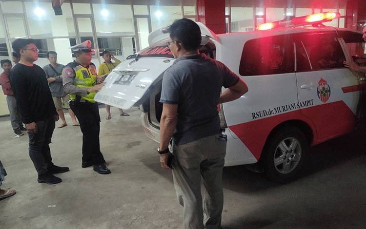 Begini Kronologis Kecelakaan Tewaskan 2 Orang Pemotor di Desa Pelangsian Sampit