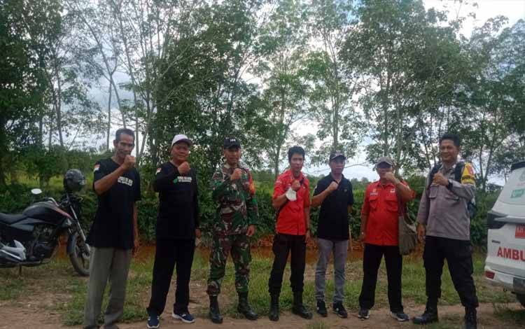 Tim Gabungan Sosialisasikan Pencegahan Karhutla di Handel Basirih Desa Sei Asem