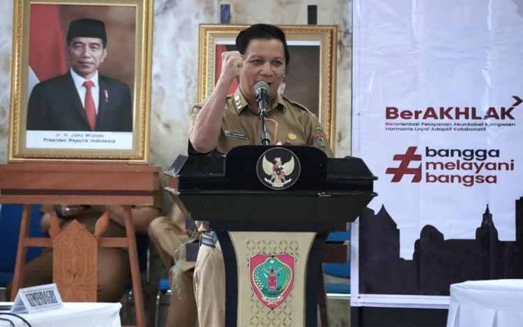 Suhaimi Tegaskan Komitmen Pemprov Kalteng Terapkan SPBE