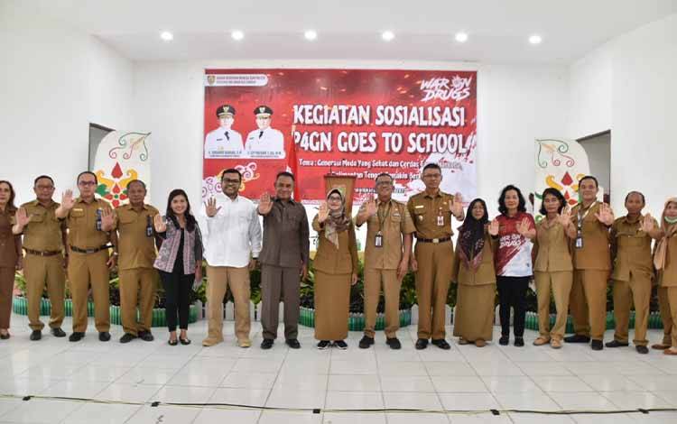 Sosialisasi P4GN Diharap Dapat Sadarkan Anak-anak Terkait Bahaya Narkoba  ?