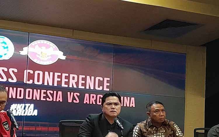 PSSI Buka 60.000 Kapasitas Penonton saat Indonesia Lawan Argentina