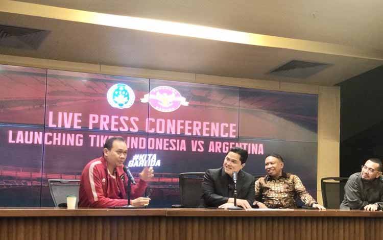 Tiket Pertandingan Indonesia vs Argentina Dijual Mulai 5 Juni 2023