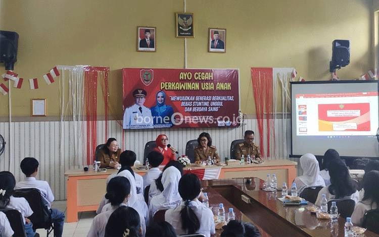 TP-PKK Kalteng Bersama DP3APPKB Kalteng Sosialisasi Pencegahan Perkawinan Dini