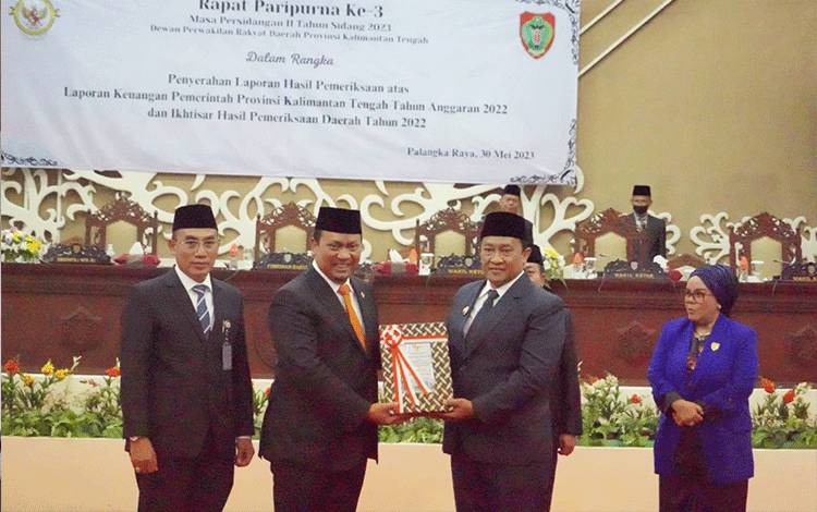 Kalteng Kembali Terima Opini WTP