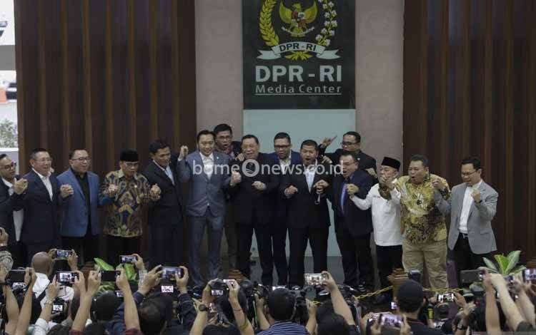 Delapan Parpol DPR Minta MK Tetap Terapkan Sistem Proporsional Terbuka