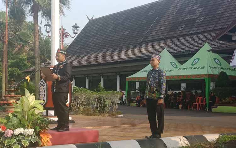 DPRD Kotim Maknai Hari Lahir Pancasila dengan Gotong Royong dalam Pembangunan?