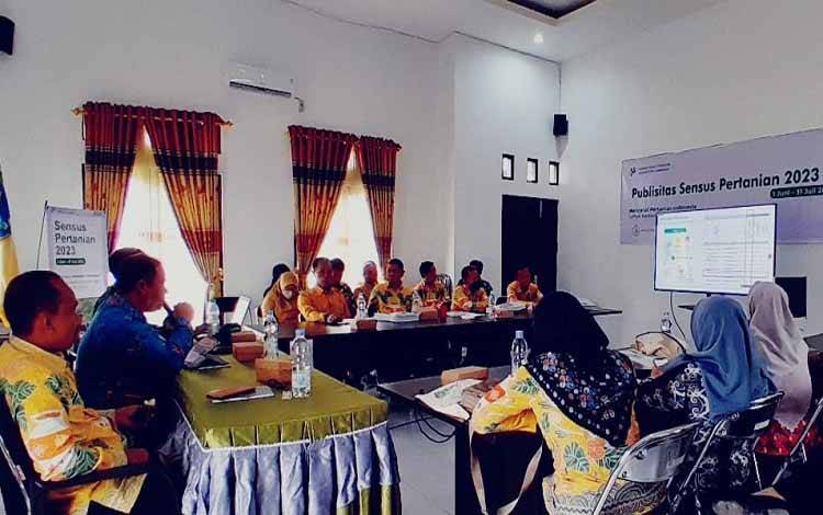 BPS Lamandau Mulai Sensus Pertanian 2023