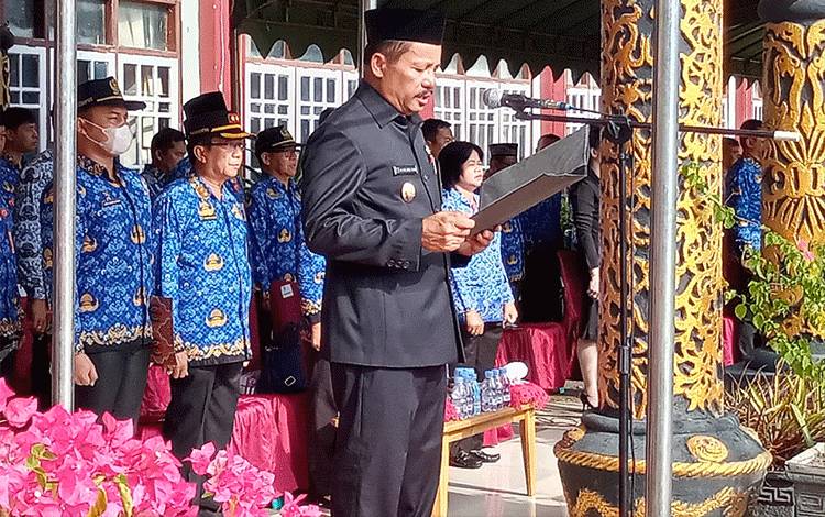 Begini Pesan Wabup Barito Timur Songsong Pemilu 2024