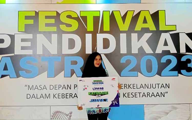 Guru dari Desa Lemo 2 Raih Juara II Lomba Inovasi Karya Guru 2023