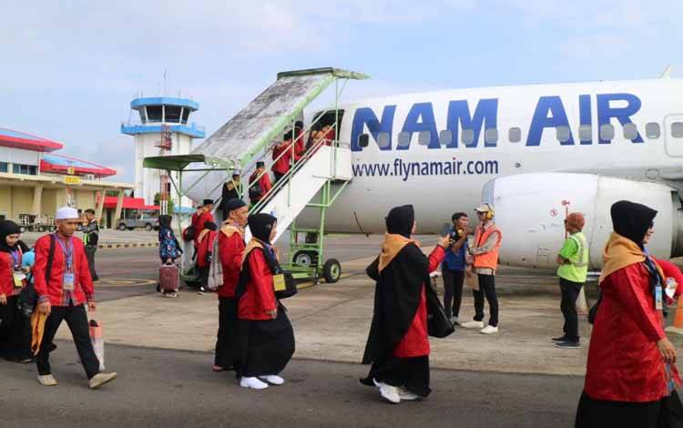 Calon Haji Kotim Diberangkatkan 2 Kali Penerbangan ke Embarkasi Banjarmasin?