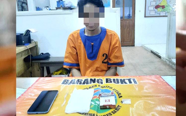 Warga Panglima Batur Ditangkap Satresnarkoba Akibat Simpan Sabu 1,04 Gram