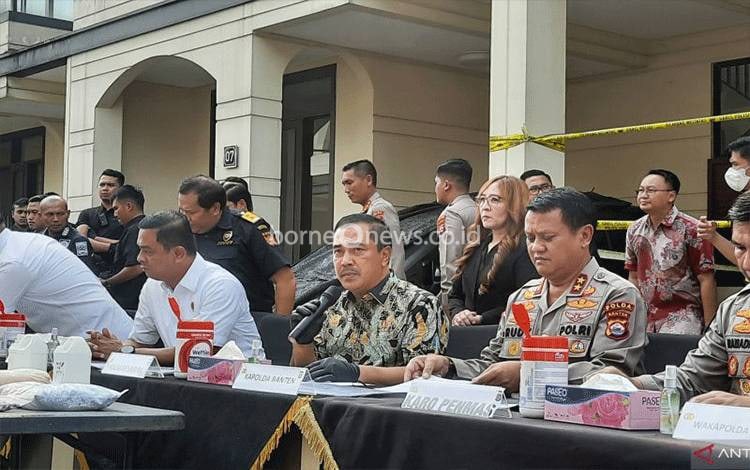 Bareskrim Polri Telusuri Asal Bahan Baku Pabrik Ekstasi