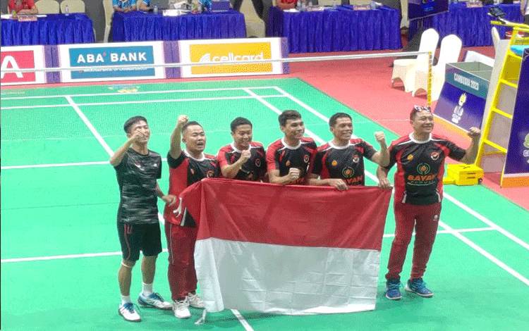 Tim Para-Bulu Tangkis Sumbang Emas Pertama bagi Indonesia di APG 2023