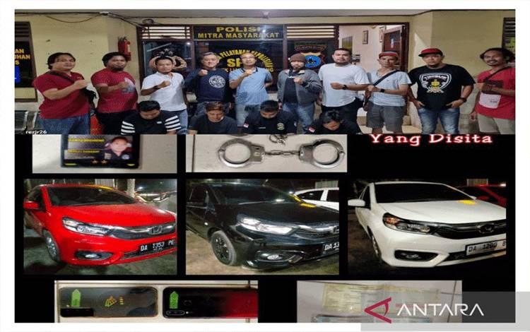 Polda Kalsel Tangkap Komplotan Pemeras Mengaku Tim Buser