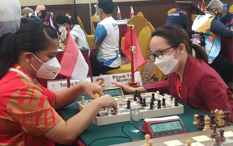 Para-Catur Pesta Medali Emas di Hari Pertama ASEAN Para Games 2023