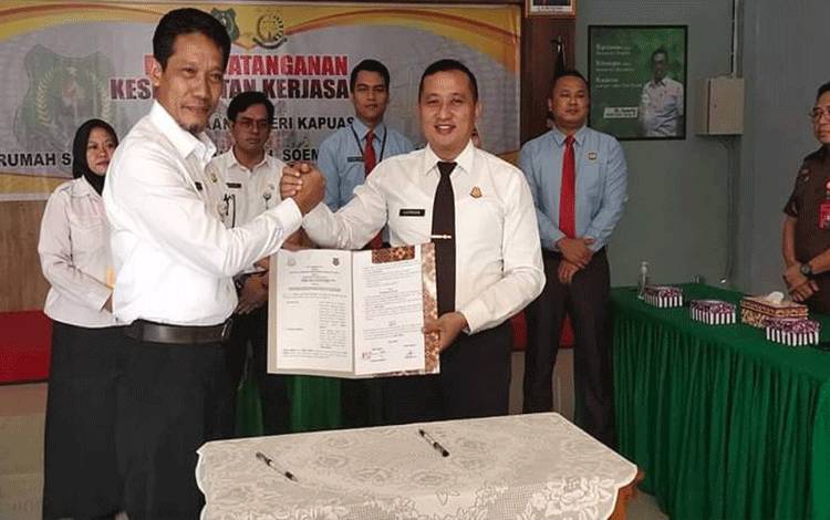 RSUD Kapuas dan Kejaksaan Negeri Kapuas Jalin Kerjasama, ini Tujuannya