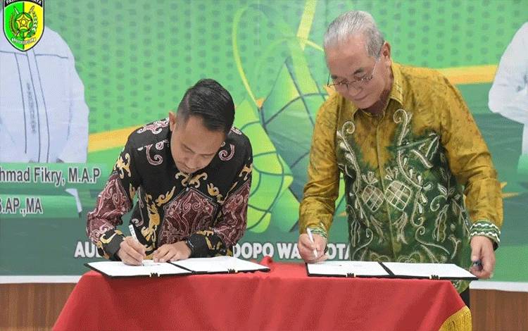 Pemko Palangka Raya Jalin Kerja Sama Antar Daerah Wujudkan Pembangunan