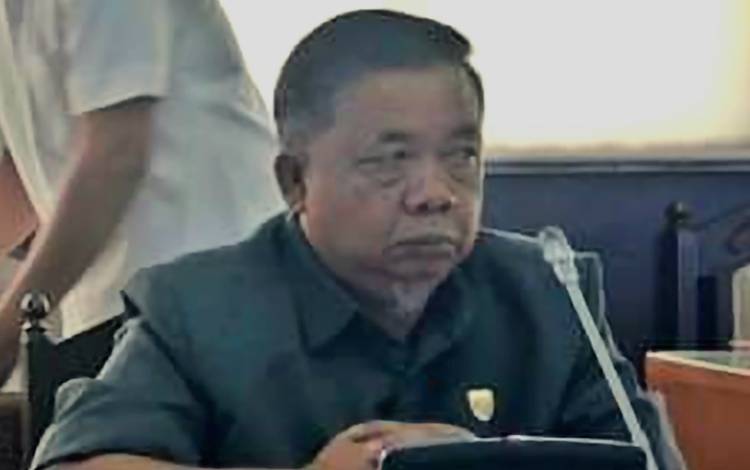 Anggota Komisi II DPRD Kalteng, Wisman. (FOTO: DONNY D)