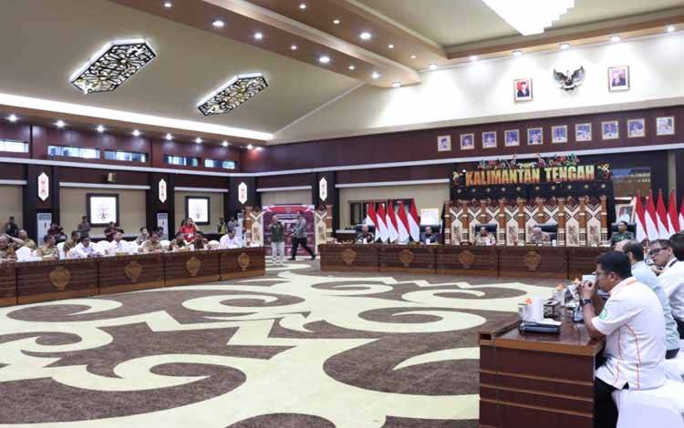 Sekda Kalteng Tekankan Tiga Arahan Gubernur Terkait Penanganan Karhutla