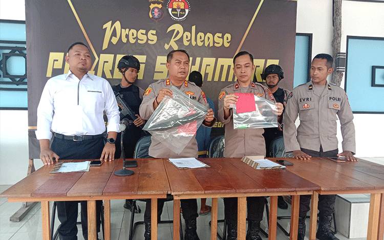 Kapolres Sukamara: Tujuan Tersangka Membakar untuk Buka Lahan Perkebunan??