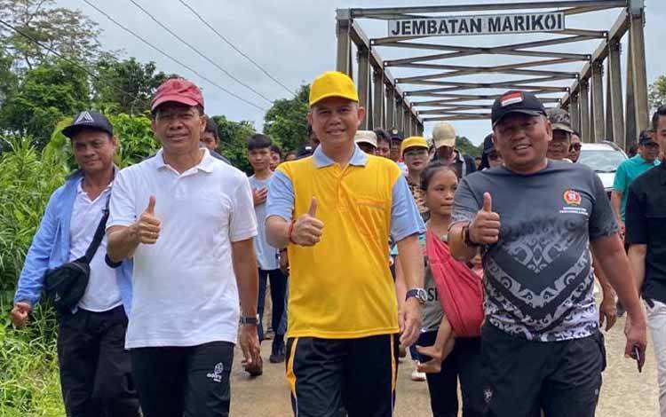 Bupati Gunung Mas Roadshow ke Kecamatan Damang Batu