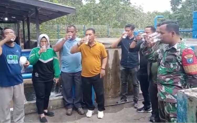 Sempat Terhenti Akibat Ada Cemaran di Air Baku PDAM, Kini Layanan Air Bersih Kembali Operasional