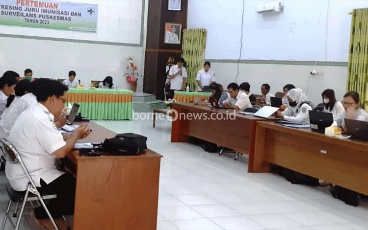 Dinkes Lamandau Tingkatkan Kapasitas bagi Petugas Surveilans