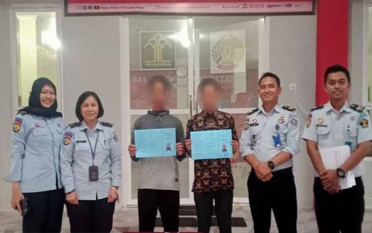 Lagi, 2 WBP Rutan Kuala Kapuas Jalani Program Pembebasan Bersyarat