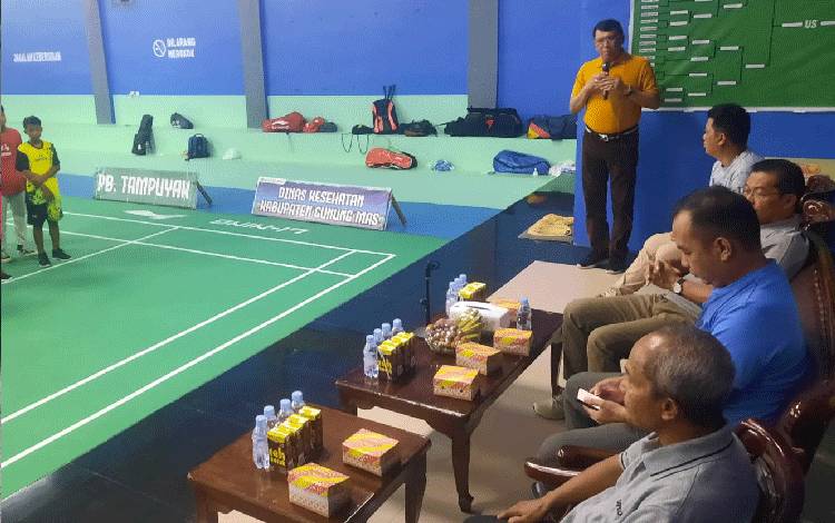 Pemkab Gunung Mas Sambut Baik Kejuaraan Bulutangkis Gilang Mas Open 2023