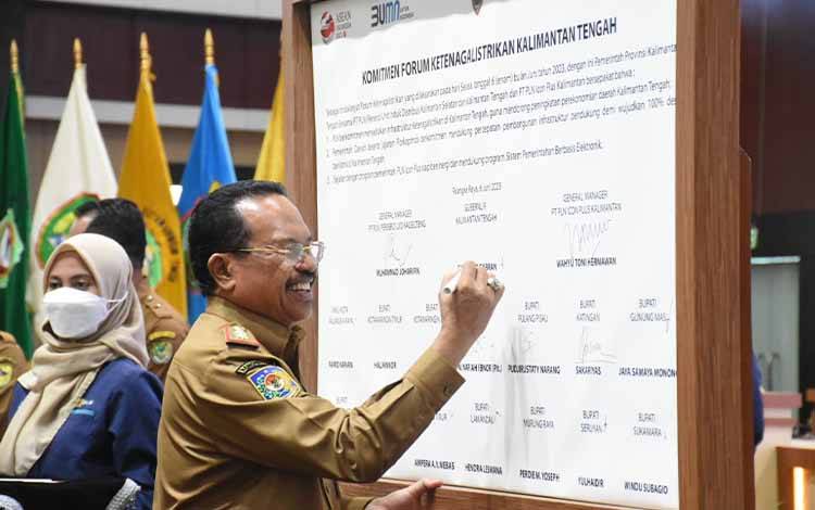 Masih Ada 442 Desa di Kalteng Belum Teraliri Listrik PLN