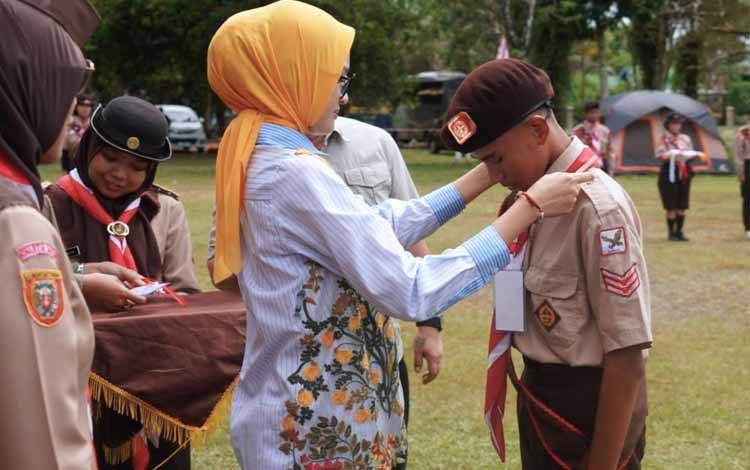 Lomba Tingkat Daerah Pramuka Jaring Perwakilan Kalteng Ke Tingkat Nasional