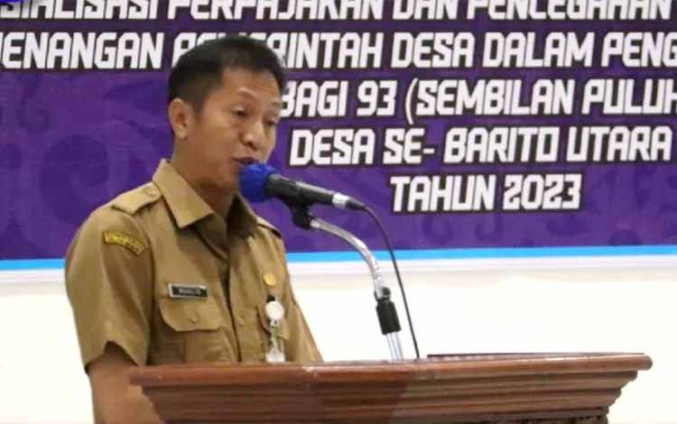 Pemkab Barito Utara Beri Pelatihan Laporan Pertanggungjawaban APBDes