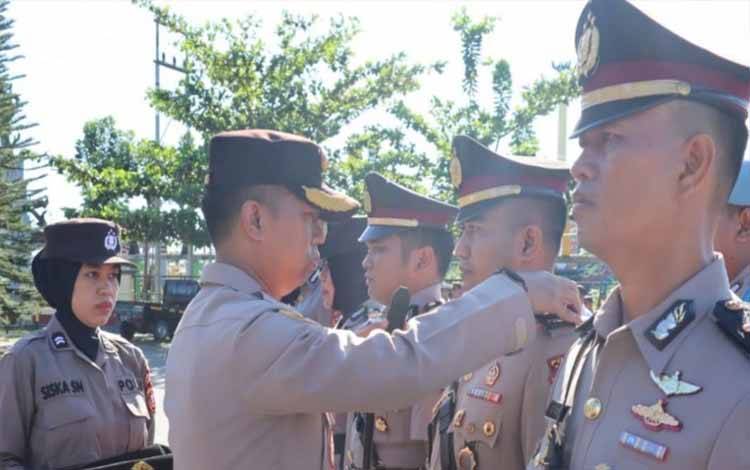 Kapolres Kapuas Pimpin Serah Terima Jabatan 3 Kapolsek?