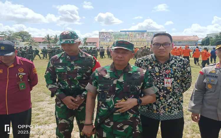 Danrem Panju Panjung Harapkan Pemerintah Daerah Lanjutkan Hasil Pembangunan TMMD