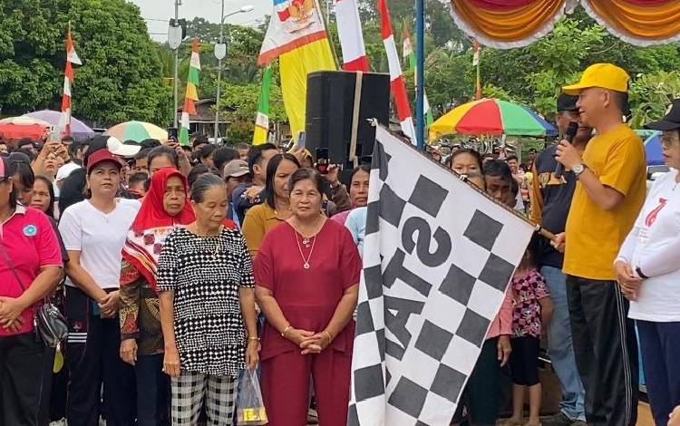 Bupati Gunung Mas Roadshow di Kecamatan Rungan Barat