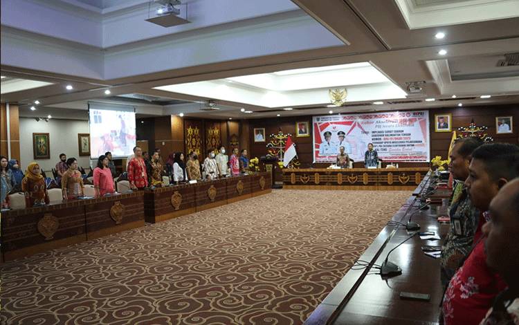 Gubernur Kalteng Dukung Percepatan Pengadaan Barang Jasa Secara Elektronik
