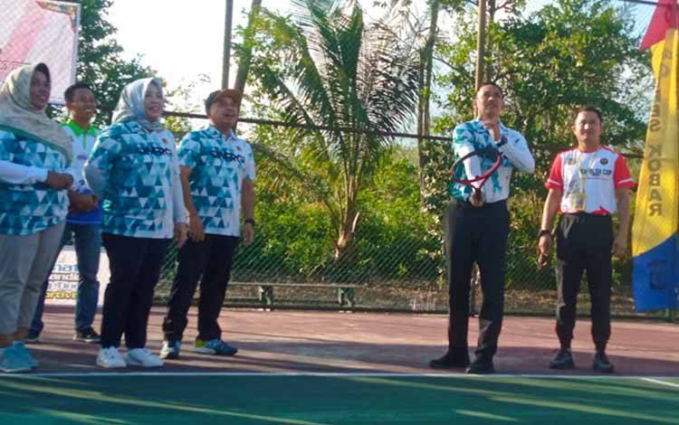 Rangkaian HUT Bhayangkara 2023, Polres Kobar Gelar Turnamen Tenis Kapolda Cup?