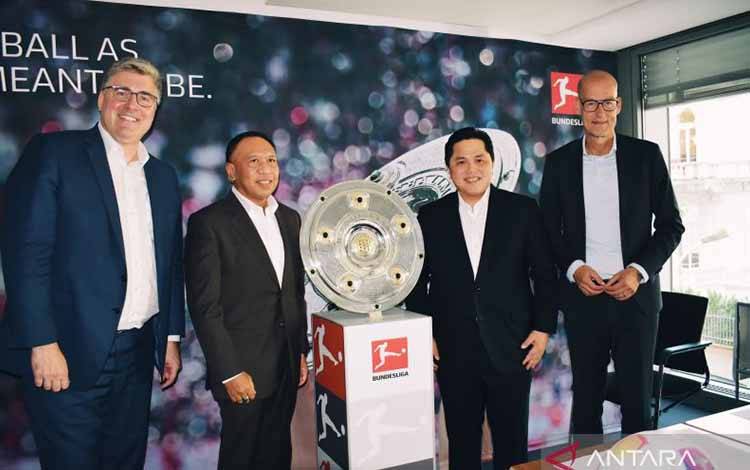 Erick Thohir Sambangi Markas Eintracht Frankfurt