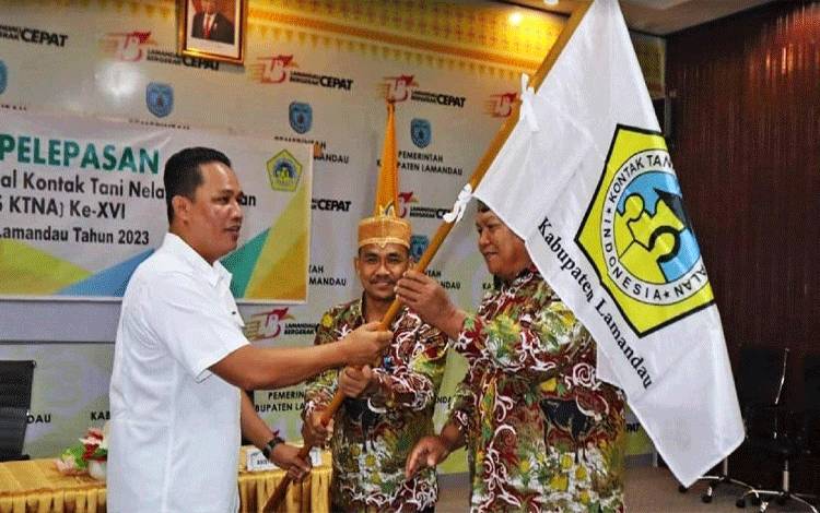 Kontingen Penas KTNA Lamandau Diminta Gali Potensi Pertanian