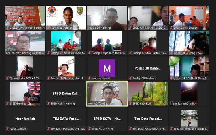 BPBPK Kalteng Inventarisir Kendala Poslap Karhutla