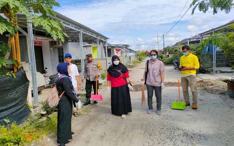 Cegah DBD, Germas Panarung Adakan Kerja Bakti