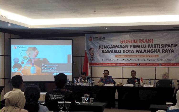 Bawaslu Palangka Raya Tingkatkan Pengawasan Partisipatif Pemilu 2024