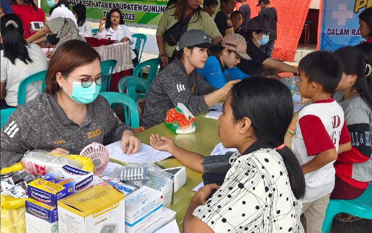 Dewan: Pelayanan Kesehatan Gratis di Roadshow Bupati Gunung Mas Diharapkan Bantu Masyarakat Kurang Mampu