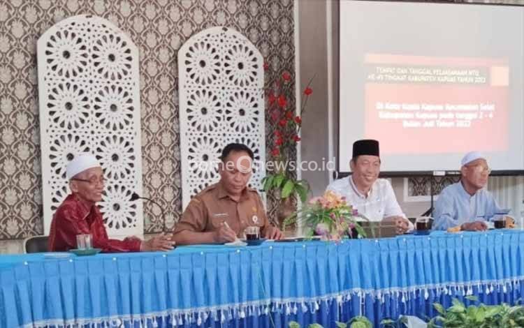 Persiapan Pelaksanaan MTQ Tingkat Kabupaten Kapuas Sudah 60 Persen